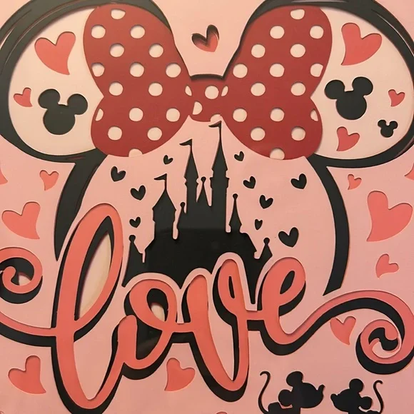 Disney Love shadow box - Picture 2 of 10